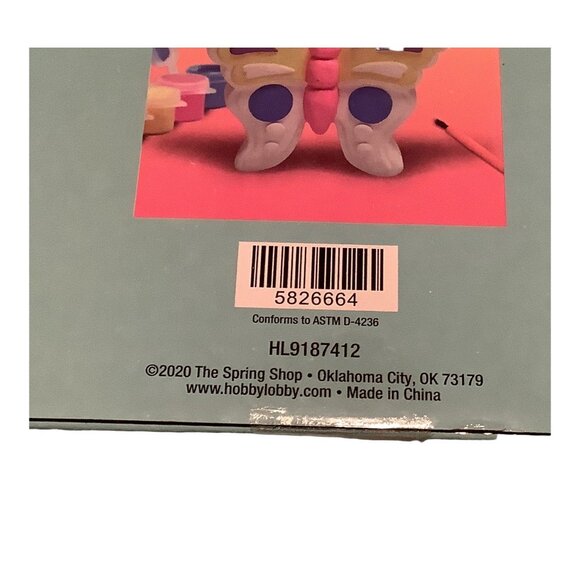 Paint Your Own Butterfly Kit The Spring Shop 4+ Ceramic Figure Art Set - Picture 7 of 7